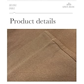 billige Herre Elite Bukser-40% lin Herre Linbukser Bukser Posete bukser Strandbukser Elastisk snordesign Lomme foran Helfarge Komfort Myk Yoga- og dansesko Daglig Mote Gatemote Brun Grønn