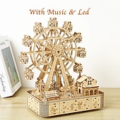 abordables Puzzles-/ Musique Puzzle Jouet Educatif Cadeau Nouveau design En bois Adolescent Jouet Cadeau