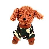 halpa Pyjama-Koirat Kissat Yöpuvut Muoti Vapaa-aika Talvi Lämmin Hengittävä Pehmeä Pestävä Mukava ulko- Rento / arki Koiran vaatteet for Bichon Frise Pomeranian Pienelle lemmikille papillon Small