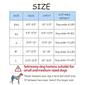 cheap Dog Collars, Harnesses &amp; Leashes-Dog Harness for Small Medium Dogs No Pull Puppy Harness and Leash Set Puppy Harness for Small Dogs Step in Harness for Small Dogs Small Dog Harness mesh Dog Harness.