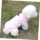preiswerte Mäntel-Hund Katze Mäntel Jacke Süßer Stil Lässig Winter Warm Atmungsaktiv Weich Waschbar Bequem Outdoor Alltagstauglich Hundebekleidung for Bichon Frise Zwergspitz Baby Haustier Papillon Klein