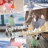 billiga Tröjor-Hund Katt Tröjor Jumper Mode Ledigt Vinter Varm Andningsfunktion Mjuk Tvättbar Bekväm Utomhus Ledigt / vardag Hundkläder for Bichon Frisé Pommeran valpen eller det lilla husdjuret Fjäril Small