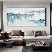 Недорогие Абстрактные картины-Mintura абстрактные картины маслом ручной работы на холсте, настенное художественное украшение, современная картина для домашнего декора, рулонная безрамная нерастянутая картина