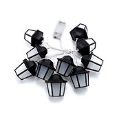 economico Striscie luci a batteria-Lanterna da palazzo retrò a 10 led stringa di lucine fata lanterna alimentata a batteria ghirlanda di natale per decorazioni per la camera da letto per feste di nozze 1 set