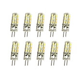 economico Lampadine LED a pannocchia-lampadine a led g4 luci di base jc bi-pin 1.5w dc 12v 10w t3 lampadina alogena lampadine di ricambio per paesaggi