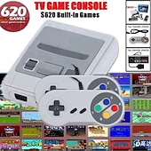 cheap Game Consoles-Built-In 620 Games Mini TV Game Console 8 Bit Retro Classic Handheld Gaming Player AV/HDMI Output Video Game Console Toy,Christmas Birthday Party Gifts for Friends and Children
