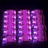 economico Novità-Luci LED per Dita per Bambini Forniture per Feste di Compleanno Giocattoli Laser Rave Assortiti 6 Colori 30/50/60 Pezzi
