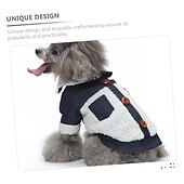 tanie Płaszcze-Psy Koty Płaszcz Kurtka Sport Codzienny Zima Ciepłe Oddychający Miękka Zmywalny Wygodny Na zewnątrz Codzienne Ubranka dla psów for Bichon frise Szpic miniaturowy szczeniaków i młodych kotów Motyl