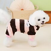 economico Tuta-Cane Gatto Maglione Moda Casual Inverno Caldo Traspirante Morbido Lavabile Confortevole All&#039;aperto Casual Quotidiano Abbigliamento per Cani for Bichon Frisé Volpino di Pomerania Cucciolo Papillon