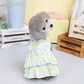 cheap Dresses-Dog Cat Dress Cute Sweet Soft Comfortable Dailywear Casual Daily Dog Clothing for Husky Labrador Alaskan Malamute Golden Retriever Dalmatian