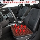 cheap Car Seat Covers-Heated Seat Cushion For Car Light &amp; Portable USB Seat Pad For Hips Universal 5V USB Heating Chair Mat For Driving Office Chair