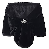 economico Sciarpe &amp; Wrap-Retrò Vintage Anni Ruggenti Anni 1920 Scialli Il grande Gatsby Invitato al matrimonio Per donna Carnevale Capodanno Matrimonio Ospite di nozze Festa / Sera Adulti Scialle Autunno &amp; Inverno