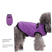 abordables Manteaux-Chien Chat Manteau Veste Élégant Occasionnel Hiver Chaud Respirant Doux Lavable Confortable Extérieur Décontracté Quotidien Vêtements pour Chiens for Bichon Frisé Spitz Nain Bébé Animal Papillon Petit