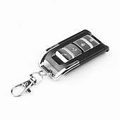 abordables Alarmes pour voiture-Clé de télécommande universelle sans fil rf pour voiture, 433mhz, remplacement de porte de garage électrique intelligent, clonage, copie à distance