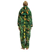 economico costumi di Halloween per coppie-Per bambini Per adulto Animali Cartoni animati Costume di gruppo Pigiami e camicie da notte Mimetico Vestiti Carnevale Dinosauro Leone Pigiama a pagliaccetto Pigiama Kigurumi stile sveglio Per Uomini