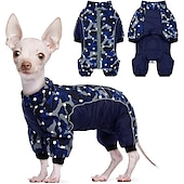 halpa Takit-Koirat Kissat Takit Takki Muoti Juhla Talvi Heijastava Vedenkestävä Lämmin Hengittävä Pestävä Joulu Halloween ulko- Rento / arki Koiran vaatteet for Bichon Frise Pomeranian Pienelle lemmikille