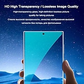 Χαμηλού Κόστους Samsung Προστατευτικά Οθόνης-3 τμχ Προστατευτικό φακού κάμερας Για Samsung Galaxy S24 Ultra Plus S23 S22 S21 S20 Ultra Plus FE A72 A52 A42 A32 A22 A12 A02 S25 Ultra Σκληρυμένο Γυαλί Επίπεδο σκληρότητας 9H Υψηλή Ανάλυση (HD