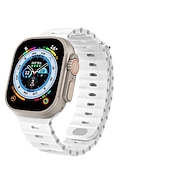 economico Cinturini per Apple Watch-Banda oceanica Compatibile con Cinturino dell&#039;Apple Watch 38mm 40mm 41mm 42mm 44mm 45mm 49mm Impermeabile Regolabili Donne Uomini Silicone Cinturino di ricambio per iwatch Series Ultra 8 7 6 5 4 3 2