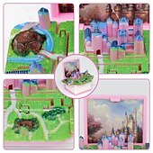halpa Uutuuslelut-lumottu linna avaimenperä pojille ja tytöille pinkharry potter funko popminiatyyrit söpöt lelut lapsille 3-5 &amp;Aikuisten ihastunut linnamaisema naisille, pienet lelut 8-12-vuotiaille lapsille