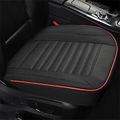 お買い得  車用シートカバー-カーシートカバー フルカバー 亜麻クッション シーズンズ ユニバーサル 通気性 ほとんどの 4 ドア セダン SUV 超高級車用