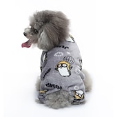 economico Pigiama-Prodotti per cani Prodotti per gatti Pigiami Di tendenza Informale Inverno Traspirante Morbido Lavabile Comodo Esterno Casual / quotidiano Abbigliamento per cani for Bichon Frise Pomeriana cuccioli