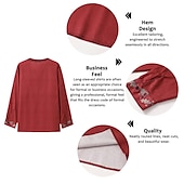 cheap Ethnic Pattern-Men&#039;s Ethnic Shirt Linen Shirt Long Sleeve Fashion Streetwear Designer Outdoor Daily Going out Spring &amp; Summer Stand Collar Print Yellow Light Green Pink Red Navy Blue