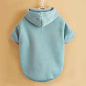 abordables Sudaderas con capucha-Perros Gatos Saco y Capucha Deportes y Exterior Casual Invierno Templado Transpirable Suave Lavable Cómodo Exterior Casual Diario Ropa para perros for Bichón Frisé Pomerania Animal doméstico del beb