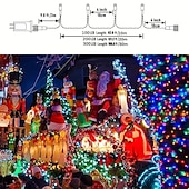 cheap Plug String Lights-LED Fairy Lights Plug in, Waterproof String Lights Outdoor &amp; Indoor With 8 Modes, Xmas Tree Lights Plug In for Holiday Party Wedding Decoration