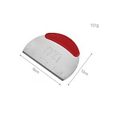 cheap Kitchen Cookware-Stainless Steel with Scale Flour Dough Cutter Cutting Knife Single-sided Cutting Baking Tool Cookie Cutter Cortador De Masa