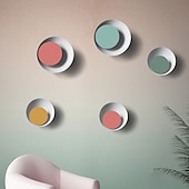 cheap Indoor Wall Lights-LED Wall Sconces 300° Rotatable Warm White Circle Design Indoor Wall Light Fixtures for Bedroom Bathroom Hallway Doorway Stairway 110-240V