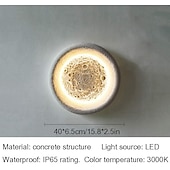 preiswerte Außenwandleuchten-Wandleuchten im Freien Draußen Metall Wandleuchte IP65 110-120V 220-240V
