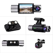 preiswerte Autofestplattenrekorder-KG330 1080p Neues Design / HD / mit Rückfahrkamera Auto dvr 170 Grad Weiter Winkel 2 Zoll IPS Autokamera mit GPS / Nachtsicht / G-Sensor 6 Infrarot-LEDs Auto-Recorder