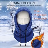 ieftine mâneci și mănuși de acasă-husă de iarnă fleece pentru față femei bărbați cagoule de schi rezistente la vânt Glugă caldă pentru zăpadă pentru motociclism schi pescuit pe gheață camping