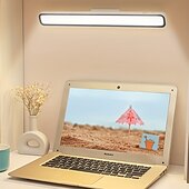 abordables electrodomésticos-Luz de lectura magnética LED recargable, lámpara de escritorio 3 modos de color atenuación continua protección para los ojos control remoto lámpara de mesa atenuación táctil dormitorio dormitorio luz