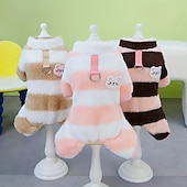 economico Tuta-Cane Gatto Maglione Moda Casual Inverno Caldo Traspirante Morbido Lavabile Confortevole All&#039;aperto Casual Quotidiano Abbigliamento per Cani for Bichon Frisé Volpino di Pomerania Cucciolo Papillon