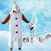 abordables Disfraces de mono-Niños Adulto Animal Vestimenta Nocturna Disfraz de mono Disfraz de carnaval Muñeco de Nieve Pijamas de una pieza Pijamas Kigurumi Disfraz divertido por Hombre y mujer Niños y niñas Navidad Carnaval