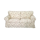 cheap Sofa Cover-2 Seat Sofa Cover or  2 Seat Sofa Bed Cover with Cushion Covers and Backrest Covers For Ektorp Couch Slipcover Washable Furniture Protector  LITB PRIME cover Ektcover
