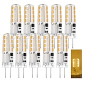 abordables Ampoules LED double broche-10 pièces 2 W LED à Double Broches 200 lm G4 T 32 Perles LED SMD 3014 Blanc Chaud Blanc Froid Blanc Naturel 220-240 V 110-130 V