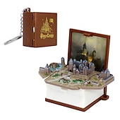 abordables Jouets fantaisie-porte-clés château enchanté pour enfantsjouet à dosmarronmini jouets pour garçons et fillesporte-clés harry funko popjouets miniatures pour 8-12scène du château enchanté pour femmeshommescadeau