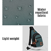 abordables Sacs pour homme-Sac à dos à bandoulière hydrofuge de grande capacité – sac à bandoulière élégant et durable en 4 couleurs pour l&#039;école, le travail ou les activités de plein air