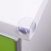 abordables Artículos para el hogar-Protector de silicona de seguridad, cubierta de protección de borde de esquina de la Mesa, protección de enchufe eléctrico, protectores anticolisión, 10 Uds.