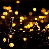 cheap Plug String Lights-LED Fairy Lights Plug in, Waterproof String Lights Outdoor &amp; Indoor With 8 Modes, Xmas Tree Lights Plug In for Holiday Party Wedding Decoration