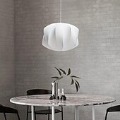 abordables Design linéaire-Pendentif LED cocon lustre lanterne conception pour café restaurant 110-240v