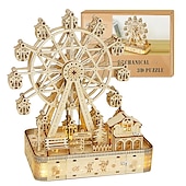 abordables Puzzles-/ Musique Puzzle Jouet Educatif Cadeau Nouveau design En bois Adolescent Jouet Cadeau