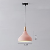 abordables Éclairages pour îlot-lustre de plafond mode macaron lustres éclairage industriel moderne luminaire de conception unique pour comptoir de bar restaurant luminaire 110-240v