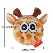 お買い得  犬用おもちゃ-噛む用おもちゃ ぬいぐるみ インタラクティブトイ きしむおもちゃ ととも​​に 耐用的 解放圧力 ペットトレーニング 歯が生えるロープのおもちゃ 歯が生えるおもちゃ のために 犬用 猫用 屋内 屋外 ペットプレイ