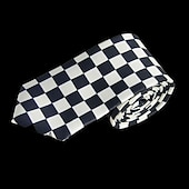 economico Cravatte e papillon da uomo-Per uomo Cravatte Strisce e Quadri Serata Formale Festival