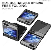 お買い得  サムスン用ケース-Galaxy Z Flip 6 Z Flip 5 Z Flip 4 Z Flip 3 用のHD透明クリアプラーニング ファンダ サムスン Galaxy Z Flip 5 レベリングヒンジ ケース プロテクティブカバー