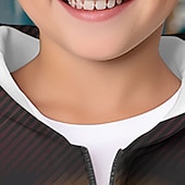 billiga Pojkens 3D Sporter &amp; Spel-Pojkar 3D Fotboll Huvtröja Kappa Ytterkläder Långärmad 3D-tryck Höst Vinter Mode Streetwear Häftig Polyester Barn 3-12 år Utomhus Ledigt Dagligen Normal
