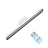 abordables electrodomésticos-Luz de lectura magnética LED recargable, lámpara de escritorio 3 modos de color atenuación continua protección para los ojos control remoto lámpara de mesa atenuación táctil dormitorio dormitorio luz